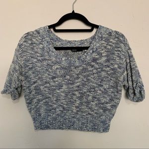Urban outfitters BDG cropped blue knit sweater